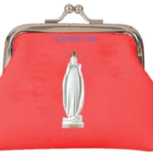 Our Lady of Lourdes Purse (Red)